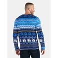 thumbnail image 3 of Jollidays Men's Hanukkah Ugly Holiday Sweater with Drink Pocket, Sizes S-3XL, 3 of 5