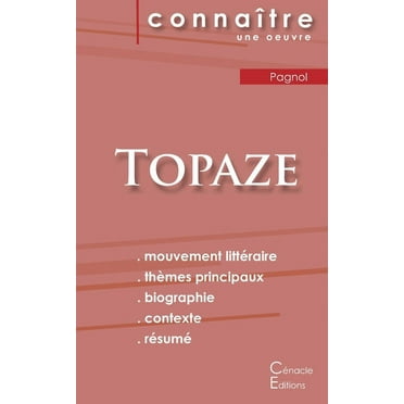 Fiche de lecture Topaze (Analyse littéraire de référence et résumé complet) (Paperback)