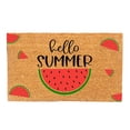thumbnail image 1 of Welcome Mat Summer Theme Mat Hello Summer Watermelon Door Rugs for Entryway Indoor House Warming Gift Personalized Home Decor 16x24IN Summer Door Mats Coir Door Mat Washable Mats for Entryway, 1 of 5