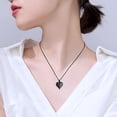 thumbnail image 4 of Eleanos UnHearbeingt Unisex Love Heart Urn Necklace, Stainless Steel Black, 4 of 9