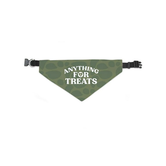 Anything For Treats Pet Bandana -Smartprints Designs, Large