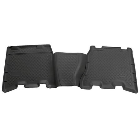Husky Liners Classic Style Floor Mats | Fits 1999 - 2004 Jeep Grand Cherokee | 2nd Row, 2-pc Black - 60601