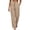 Khaki, variant on Kilaqueen Business Dress Pants for Women Casual High Waist Button Front Pleated Suit Trousers Office Work Formal Pant Slacks with Pockets