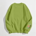 thumbnail image 5 of WEAIXIMIUNG Sweat-Shirt pour Femmes Col en V Imprimé Lettre Décontracté à Manches Longues Pull Col Rond Sweat à Capuche, 5 of 5