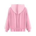 thumbnail image 6 of DxhmoneyHX Hoodies for Girls Fall Winter Warm Pullover&nbsp;Sweatshirts Long Sleeve Blouse Fashion Hearts ​Printed Going Out Tops with&nbsp;Pocket Size 7 Years, 6 of 6
