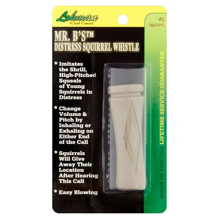 Lohman Real Sound Mr. B'S Distress Squirrel Whistle