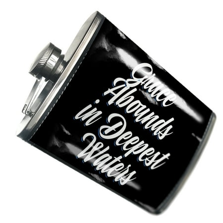 

NEONBLOND Flask Classic design Grace Abounds in Deepest Waters