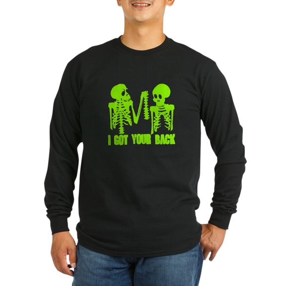 CafePress - I Got Your Back Long Sleeve T Shirt - Long Sleeve Dark T-Shirt