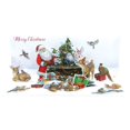 thumbnail image 1 of Up With Paper Pop-Up Panoramic Sound Greeting Card - Outdoor Tree Trimming, 1 of 4