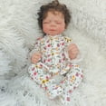 thumbnail image 4 of 19inch Lifelike Reborn Baby Dolls Newborn Soft Body Baby Pascale Reborn Doll with 3D Skin Multiple Layers Painting with Visible Veins Soft Touch Doll, 4 of 5