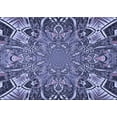 thumbnail image 1 of Ahgly Company Machine Washable Indoor Rectangle Transitional Blue Area Rugs, 2' x 4', 1 of 7
