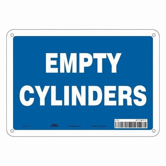 Condor Safety Sign,7 in x 10 in,Aluminum 471M17