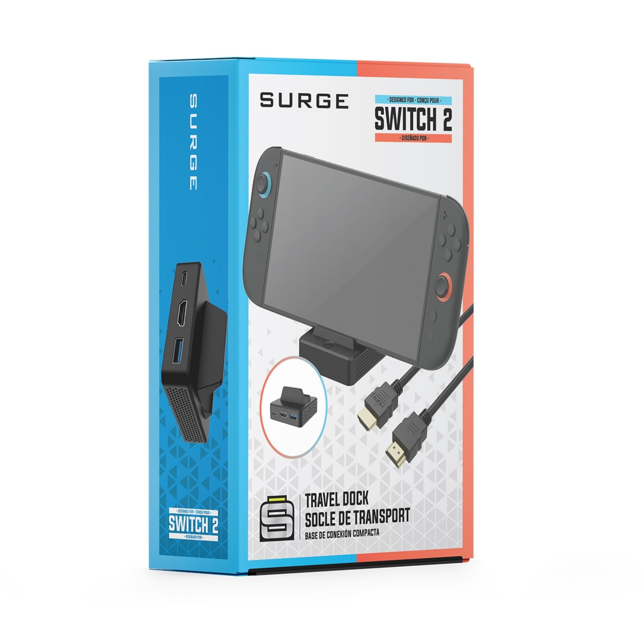 Surge Travel Dock for Nintendo Switch 2 Accessories