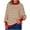 Red, variant on Scyoekwg Sweaters for Women Long Sleeve Crewneck Sweater Warm Casual Fall Winter Clothes Knitted Sweater Striped Pullover Sweaters(Purple,L)