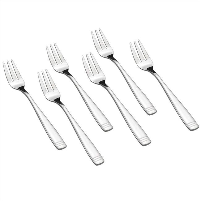Hammered Cake Forks Set of 6