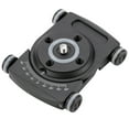 thumbnail image 2 of Dolly Car Roller, Precise High Strength Black Universal Video Rail Track Slider Stable Portable  For Video Making, 2 of 8