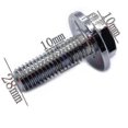 thumbnail image 3 of Pw50 Motorcycle Shock Shocks Suspension Accessories Front Fork Shock Absorber For Set Assembly For Pw 50 Py50 Peewee 50 E-moto, 3 of 5
