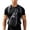 Black, variant on Compact Messenger With Exterior Chest Pack For Outdoor Adventures Hands Crossbody Phone Daily Use