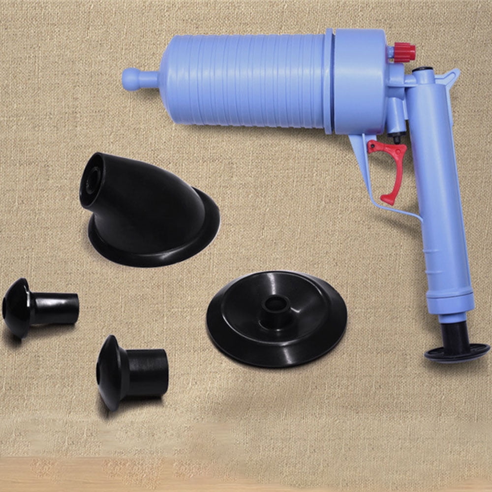 Toilet Dredger Pneumatic Plunger Air Pump High Pressure Powerful Manual