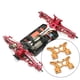 thumbnail image 4 of Soportes adaptadores de amortiguadores delanteros y traseros de metal para coches RC, accesorios para JLB J3 1:10 Hobby Oro, 4 of 7
