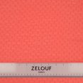 thumbnail image 3 of Zelouf Katrina Crinkle Clip Dot Chiffon  , Sewing, DIY, Crafts Fabric by the Yard, Guava, 20 Yard, 3 of 4