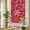 Red, variant on Snowflakes Christmas Window Privacy Film Rainbow Static Cling Stain Glass Window Film for Glass Door, Decorative Heat Blocking Sunroof Decal Sticker for Car 17.7"x39.3" Grey Xmas Winter Vintage