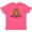 Vintage Hot Pink, variant on Inktastic Groundhog Day with Cute Groundhog Illustration Youth T-Shirt