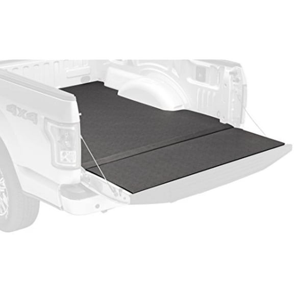 BedRug by RealTruck IMPACT Mat | Compatible with 2017 - 2024 Ford F-250, F-350 Super Duty 98.1 Bed, Models w/Non Liner / Spray-In | Charcoal Grey, IMQ17LBS