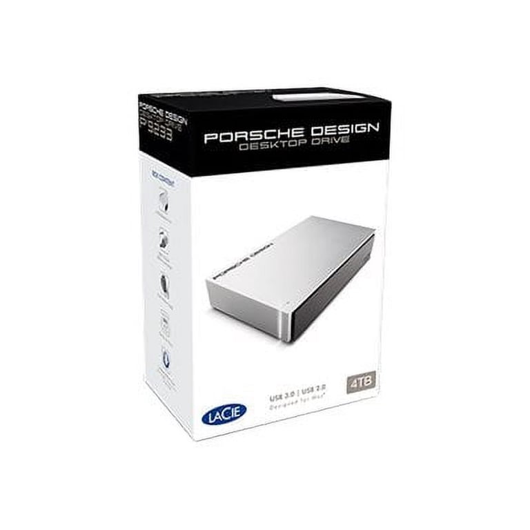LaCie 4TB Porsche Design, Light Grey (9233); new packaging