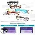 thumbnail image 2 of VIDEBLA 6 Pack Blue Light Blocking Reading Glasses Men Women Spring Hinge Quality Reader, 2 of 8