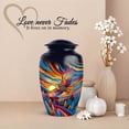 thumbnail image 7 of JAGSHASHI Owl Urn For Ashes - Sunset Mini Keepsake Urns For Human Ashes – Combo of 3 with 1 Large 10 Inch Urn for Mom & Man and 4 Mini Urns for Dad – Memorial Funeral Set for Adult Male & Female, 7 of 7