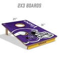 thumbnail image 4 of YouTheFan NFL Minnesota Vikings 2' x 3' Cornhole Game, 4 of 6