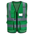 thumbnail image 2 of A-SAFETY high vis vest green, 2 of 4