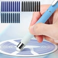 thumbnail image 1 of Recargas de bolígrafo termo borrable Cartuchos de tinta de 3,4 mm Pack de 10 – Negro Azul, azul oscuro Inserciones universales de plástico reemplazable Escritura limpia y suave, 1 of 6