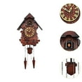 thumbnail image 6 of Mornei Wall Cuckoo Clock Decoration Gift Antique Decorative Vintage Pendulum Clock Wall B, 6 of 9