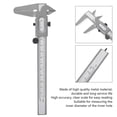 thumbnail image 3 of Calibrador Vernier de Metal, Regla Micrométrica de Mediciónica Manual para Mediciónica de Precisión, 5 Pulgadas y 6 Pulgadas, 3 of 7