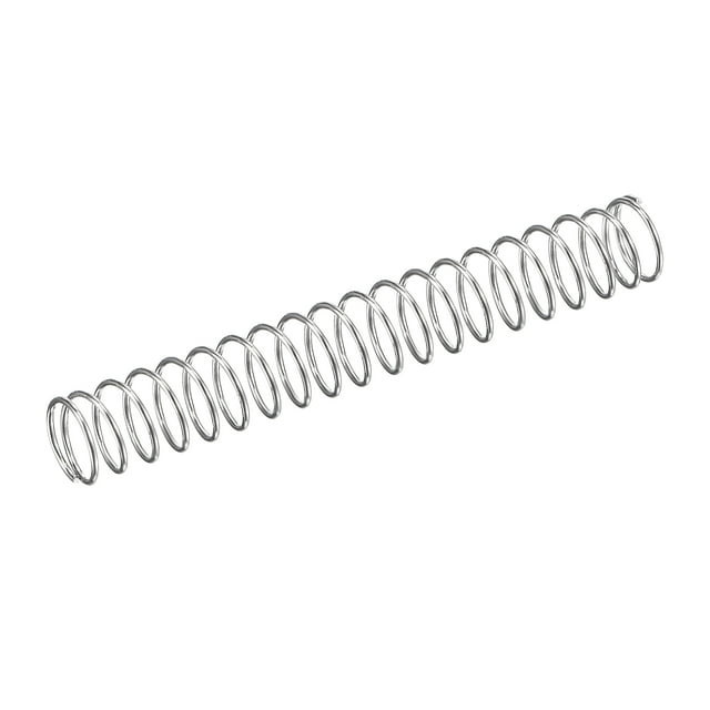 Unique Bargains Ressort de Compression en Acier Inoxydable 304 5mmx0.4mmx35mm Capacité de Charge 2N 15 Pcs