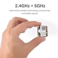 thumbnail image 4 of Tarjeta de red inalámbrica Tarjeta WIFI de 300Mbps Half Mini PCI E Tarjeta Adaptador WIFI portátil Banda dual 2.4GHz / 5GHz Inevent EL009180-00, 4 of 4