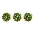 thumbnail image 2 of Toystoory Guirnalda de de guirnalda de plantas artificiales, aro de ratán, decoración de hojas verdes de verano para puerta delantera, boda, Type1 NO1, 2 of 6
