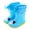 AB84 P, variant on Baby Rain Boots Kids Animals Print Anti- Easy On Booties With Adjustable Straps Unisex Teen Boys Girls Rainy Day Waterproof Rain Shoes Size 9-9.5 Years