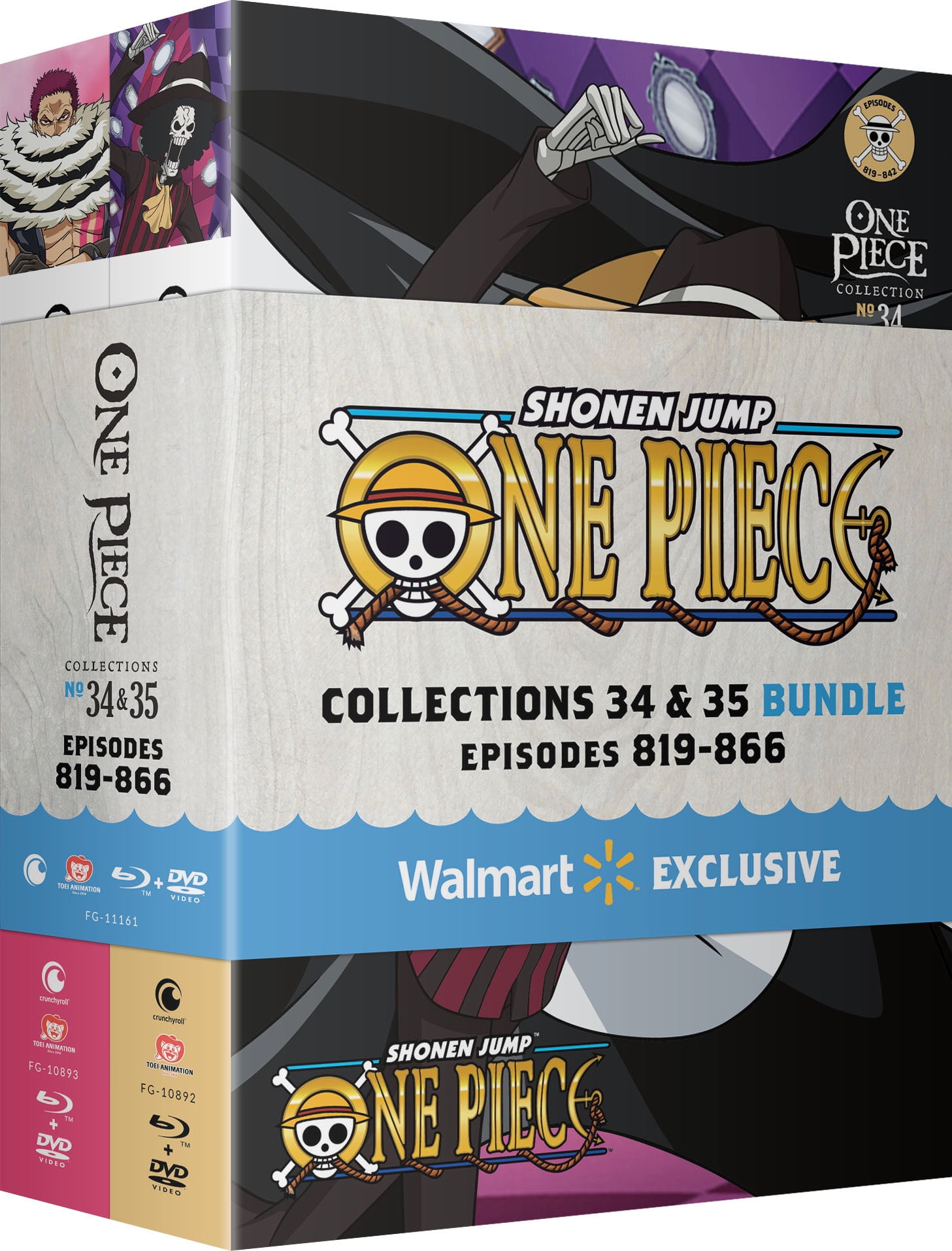 One Piece Bundle #1-#2 (Walmart Exclusive) (DVD) Crunchyroll