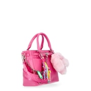 Madden NYC Womens Top Handle Satchel, Pink