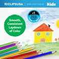thumbnail image 3 of E-Clips USA Pre-Sharpened Colored Pencils, Bulk Color Pencil Set, 12-pc 12-pack, 3 of 7