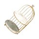 thumbnail image 2 of Ounissouiy Soporte de artículos de tocador para cosméticos, organizador de suministros para el cuidado de la piel, estante de almacenamiento Almacenamiento y organización del hogar Blanco Doble Capa, 2 of 6