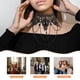 thumbnail image 3 of BRIGHTFUFU Collar Ancho Negro De Encaje Vintage Para Estilo Lolita Punk Y Accesorios De, 3 of 7