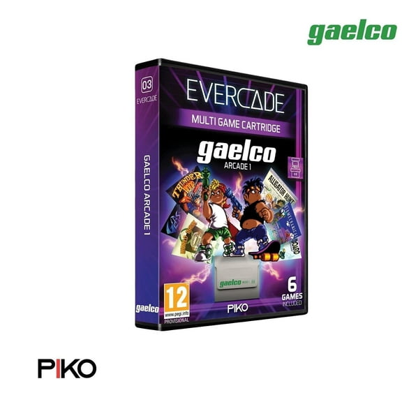 GAELCO ARCADE CARTRIDGE - Evercade, Brand New