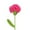 Hot Pink, variant on Crochet Carnation Artificial Flowers Knitted Wool Handmade for Mother Day Wedding Bouquet Birthday Anniversary Gift, One Artificial Carnation