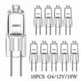 thumbnail image 1 of 10 Pcs Halogen Bulbs Capsule Lamps G4-12v-10w G4-12v-10w G4-12v-10w, 1 of 5
