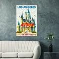 thumbnail image 4 of Go Greyhound - Los Angeles - Disneyland Attraction Poster  - Walt Disney Vintage (12x18Inches), 4 of 6