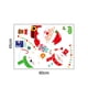 thumbnail image 3 of Pegatina para Ventana Ganfancp Muñeco de Nieve Santa Claus Regalo de Navidad Decoración Del Hogar 1Pc, 3 of 7